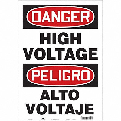 Safety Sign 20 inx14 in Vinyl