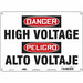 Safety Sign 10 in x 14 in Aluminum