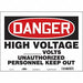 Safety Sign 10 inx14 in Vinyl