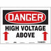 Safety Sign 10 in x 14 in Vinyl