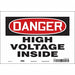 Safety Sign 7 inx10 in Vinyl
