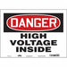 Safety Sign 10 inx14 in Vinyl