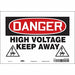 Safety Sign 7 in x 10 in Vinyl