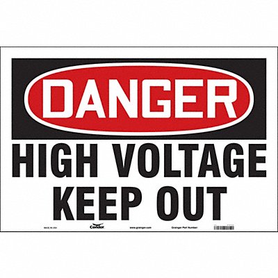 Safety Sign 24 in x 36 in Vinyl