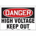 Safety Sign 24 in x 36 in Vinyl