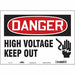 Safety Sign 10 inx14 in Vinyl