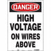 Safety Sign 20 in x 14 in Vinyl
