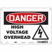 Safety Sign 7 in x 10 in Aluminum