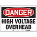 Safety Sign 14 inx20 in Aluminum