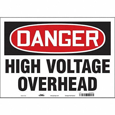 Safety Sign 14 inx20 in Vinyl