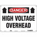 Safety Sign 10 inx14 in Aluminum
