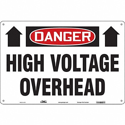 Safety Sign 24 in x 36 in Aluminum