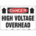 Safety Sign 24 in x 36 in Polyethylene