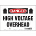 Safety Sign 7 inx10 in Vinyl