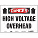 Safety Sign 10 in x 14 in Vinyl