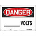 Safety Sign 10 in x 14 in Polyethylene