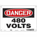 Safety Sign 7 in x 10 in Aluminum