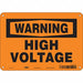 Safety Sign 7 inx10 in Polyethylene
