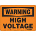 Safety Sign 10 in x 14 in Polyethylene