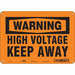 Safety Sign 7 in x 10 in Aluminum