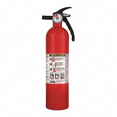 Fire Extinguisher Aluminum Red ABC