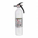 Fire Extinguisher Aluminum White ABC