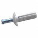 Anchor Rivet Round Nyl 1/4 D 1-1/2 L PK5