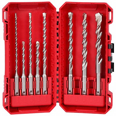 Rotary Hammer Drill Bit Set 2 in L Flute