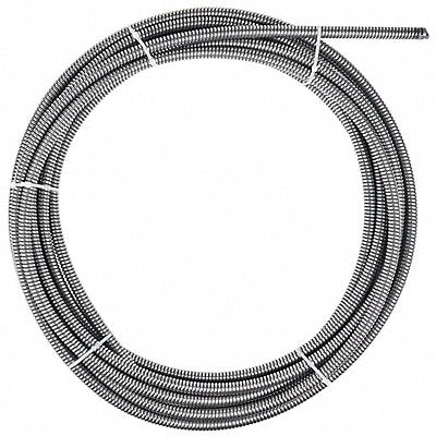 Drain Cleaning Cable 5/8 in Dia 100 ft L