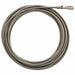 Drain Cleaning Cable 5/16 in Dia 25 ft L