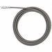 Drain Cleaning Cable 1/4 in Dia 25 ft L