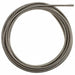 Drain Cleaning Cable 1/2 in Dia 50 ft L