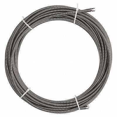 Drain Cleaning Cable 3/8 in Dia 100 ft L