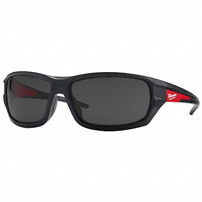 Safety Glasses Black Frame Smoke Lens