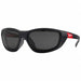 Safety Glasses Black Frame Smoke Lens