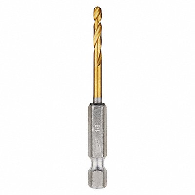 Hex Shank Drill 1/8 HSS PK2