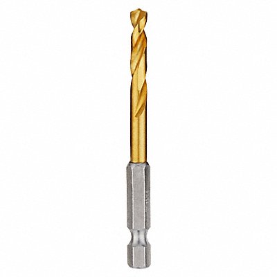 Hex Shank Drill 13/64 HSS