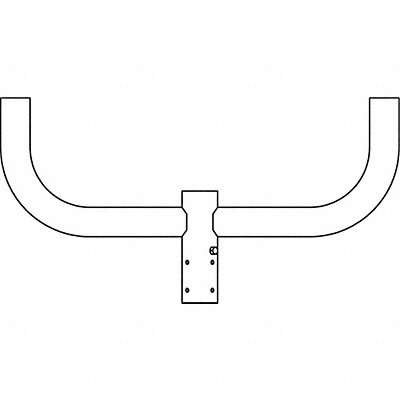 Pole Bracket Steel Housing 30 L 2-3/8 W