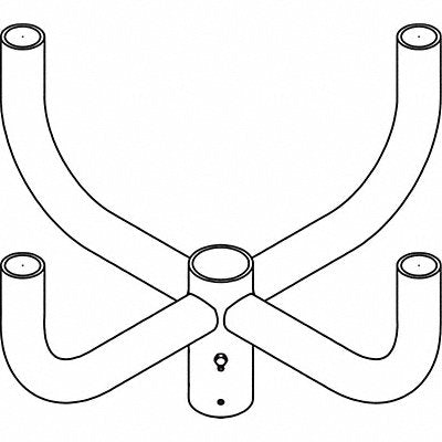 Pole Bracket Steel Housing 30 L 21-5/8 W