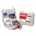 First Aid Kit Plastic 5-1/2 Hx2-1/4 W