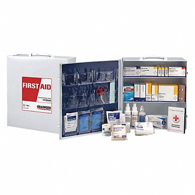 First Aid Kit Plastic 5-1/8 H x 16 W