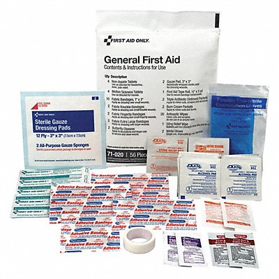 First Aid Kit Bag 6 H x 1-1/2 W