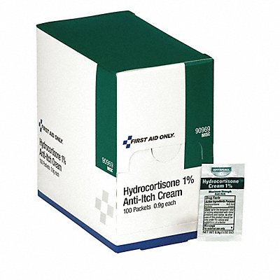 Hydrocortisone Cream 0.004 oz 100ct.