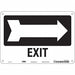 Safety Sign 7 in x 10 in Polyethylene