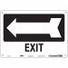 Safety Sign 7 in x 10 in Polyethylene