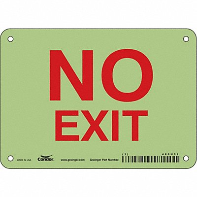 K2119 Safety Sign 5 in x 7 in Polyethylene