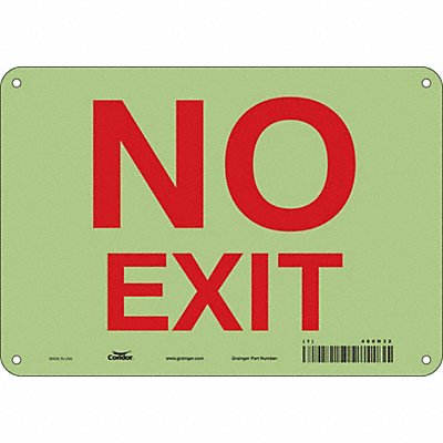 K2119 Safety Sign 7 in x 10 in Polyethylene