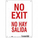 Safety Sign 10 in x 7 in Aluminum