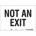 Safety Sign 7 in x 10 in Vinyl