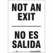 Safety Sign 10 in x 7 in Vinyl
